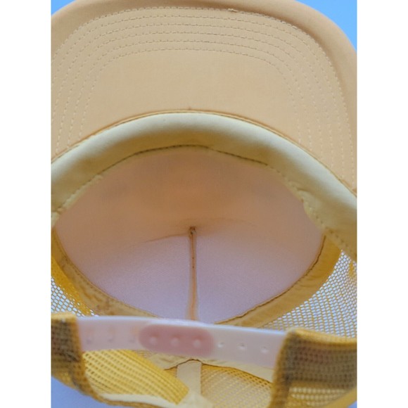 Vintage IPS Independents Parts Supplies Appliances Hat Cap Snapback Yellow - Picture 7 of 10